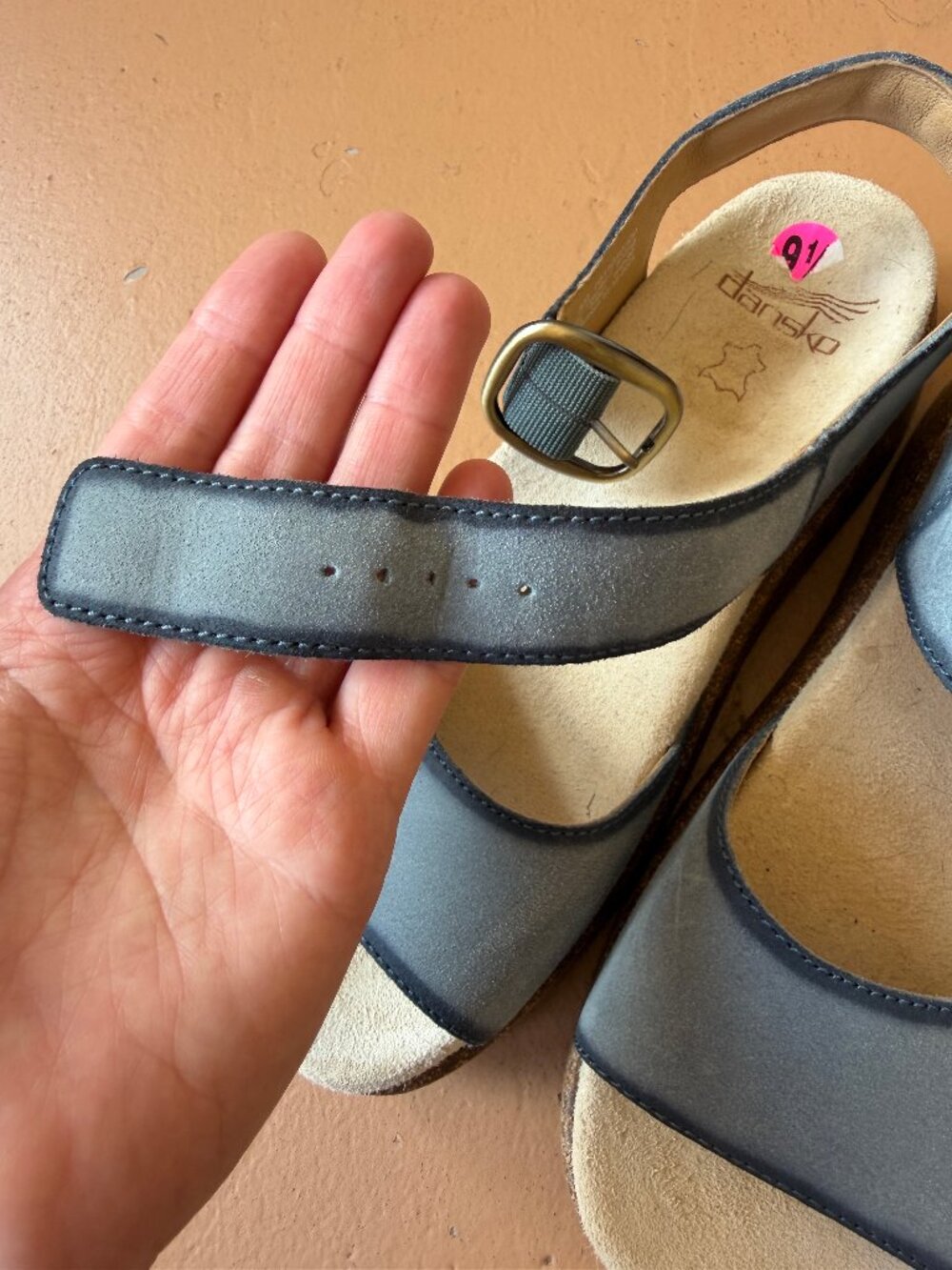 Bianca Platform Wedge Sandals Clogs 39 - Picture 6 of 9